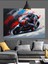 Motosiklet Hız Soyut Sanat Dekoratif Kanvas - Mdf Ahşap Tablo 2