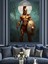 Yunan Savaşçısı Dekoratif Kanvas - Mdf Ahşap Tablo 4