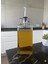 Gümüş Kapaklı, 750ML Otantik ve Şık Cam Yağdanlık , Sızdırmaz,sağlıklı 1