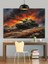 Savaş Alanında Tank Dekoratif Kanvas - Mdf Ahşap Tablo 1