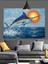 Kılıç Balığı Hız Okyanus Dekoratif Kanvas - Mdf Ahşap Tablo 2