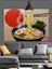 Kırmızı Balon Ramen Erişte Kase Dekoratif Kanvas - Mdf Ahşap Tablo 3