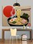 Kırmızı Balon Ramen Erişte Kase Dekoratif Kanvas - Mdf Ahşap Tablo 5
