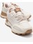 Bağcılklı Kadın Spor Ayakkabı Bej Taba 1