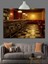 Loş Işıkta Bar Iç Mekan Dekoratif Kanvas - Mdf Ahşap Tablo 1