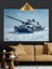 Savaş Tankı Kamuflajlı Araç Dekoratif Kanvas - Mdf Ahşap Tablo 3
