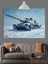 Savaş Tankı Kamuflajlı Araç Dekoratif Kanvas - Mdf Ahşap Tablo 5