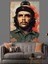 Küba Devrimci Lideri Che Guevara Dekoratif Kanvas - Mdf Ahşap Tablo 4