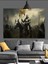 Savaşçı Ordusu Karanlık Dekoratif Kanvas - Mdf Ahşap Tablo 3