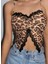 Leopar Kadın Crop ,gece Şıklığı ve Özel Günler Için Şık Kısa Üst 2