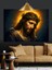 Isa Mesih Altın Işık Dekoratif Kanvas - Mdf Ahşap Tablo 1
