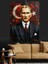 Atatürk Portresi ve Hilal Dekoratif Kanvas - Mdf Ahşap Tablo 1