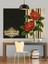 Gül Çiçek Vintage Dekoratif Kanvas - Mdf Ahşap Tablo 5
