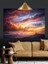 Gün Batımı Dramatik Bulutlar Dekoratif Kanvas - Mdf Ahşap Tablo 2