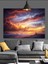 Gün Batımı Dramatik Bulutlar Dekoratif Kanvas - Mdf Ahşap Tablo 3