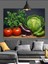 Taze Sebzeler Sağlıklı Beslenme Dekoratif Kanvas - Mdf Ahşap Tablo 1