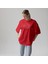 Basketball Court Oversize Tişört - Kırmızı 2