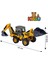 Oyuncak Buldozer Metal Kepçe Çift Taraflı Iş Makinası 2