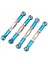WLTOYS için 14X 144001 1/14 RC Araba Yedek Parçalar Metal Bağlantı Servo Çekme Çubuk Direksiyon Çubuğu Seti Mavi (Yurt Dışından) 9