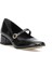 Elit Rosalina Kadın Hakiki Rugan Deri Klasik Topuklu Ayakkabı Siyah 2