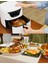 Air Fryer Yağsız Fritöz 5 Litre Geniş Hacim Airfryer Dijital Ekran Akıllı Pişirme Yapışmaz Zemin 4