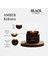 Black Series – Black Marble Amber Kokulu Mum (250GR) Doğal Vegan Soya Wax | Ahşap Fitil | Özel Siyah Mermer Desenli Cam Kavanoz 2