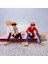One Piece Young Monkey D. Luffy Anime Figürü One Piece Figür Luffy Figür Oturan Monkey D.luffy Figür 5