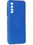 Realme 7 Kılıf First Silikon - MAVI-(5796) - N738J871-M92738 2
