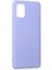Samsung Galaxy A71 Kılıf Nano Içi Kadife Silikon - LILA-(5796) - N787J787-M85787 2