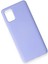 Samsung Galaxy A71 Kılıf Nano Içi Kadife Silikon - LILA-(5796) - N787J787-M85787 3