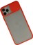 iPhone 11 Pro Max Kılıf Palm Buzlu Kamera Sürgülü Silikon - KIRMIZI-(5796) - N686J881-M5368 2