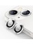 Ally iPhone 14-14 Plus 3D Metal Çerçeveli Kamera Lens KORUYUCU-(5775) - N892J202-M81892 5