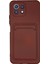 Xiaomi Mi 11 Lite Kılıf Kelvin Kartvizitli Silikon - BORDO-(5796) - N663J576-M64663 1