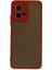 Xiaomi Redmi Note 12 4g Kılıf Montreal Silikon Kapak - KIRMIZI-(5796) - N656J559-M39656 1