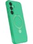 Samsung Galaxy A55 5g Regal Magsafe Standlı Kapak - YEŞIL-(5796) - N826J740-M45826 3