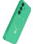 Samsung Galaxy A55 5g Regal Magsafe Standlı Kapak - YEŞIL-(5796) - N826J740-M45826 4
