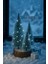 4'lü LED Işıklı Mini Yılbaşı Noel Ağaçları Seti – 4'lü Masa Üstü Dekor (23CM, 18 Cm, 12 Cm, 13 Cm) 3