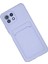 Xiaomi Mi 11 Lite Kılıf Kelvin Kartvizitli Silikon - LILA-(5796) - N905J075-M08905 2
