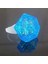 Bfs Kristal Tasarımlı LED Glow Işıklı 3 Modlu Mavi Yüzük 3.5 x 5 cm 2