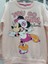 Somon Rengi Mickey Mouse Minnie Baskılı Alt Üst Takım Kız Çocuk Eşofman 3