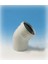 Ege Yıldız 125X45 Pvc Açık Dirsek 3,2 mm 1