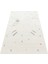 Minizoo 02 Cream Multy Pastel Renklere Sahip Hayvan Figürlü Bebek ve Çocuk Odası Halısı 5
