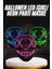 Hallowen Parti Maskesi Neon LED Işıklı Maske 3 Modlu Cadılar Bayramı Maskesi 2