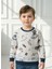 Astronot Desenli Sweat Erkek Çocuk Sweatshirt 1