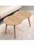Moon Mdf Ahşap Orta Sehpa - Meşe 1