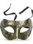 Bfs Altın Eskitme Yüz Maskesi - Antik Tarz Balo Maskesi 4