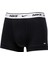 Dri Fit Essential Micro 3 Pack Micro 3 Lü Paket Kısa Boxer Siyah Beyaz Bantlı 2