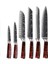 Japon Tarzı 6li Bıçak Seti 1