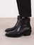 Estelle Siyah Hakiki Deri Kadın Bot 5