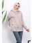 Taş Kapşonlu Fermuarlı Modal Sweat Hırka 3